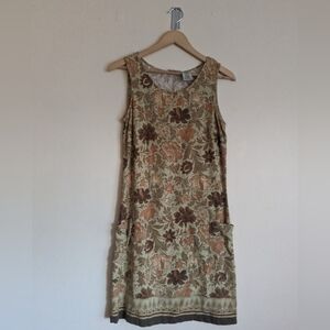 White Stag Vintage Floral Sheath Dress | Size S | Excellent Condition